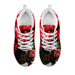 Bouvardia Flower Print White Sneakers