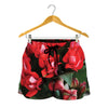 Bouvardia Flower Print Women's Shorts