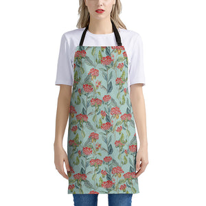 Bouvardia Pattern Print Apron