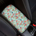 Bouvardia Pattern Print Car Center Console Cover