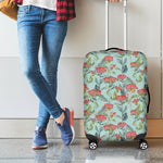 Bouvardia Pattern Print Luggage Cover