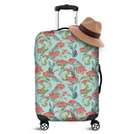 Bouvardia Pattern Print Luggage Cover