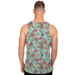 Bouvardia Pattern Print Men's Tank Top