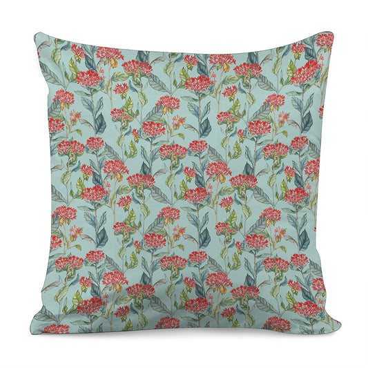 Bouvardia Pattern Print Pillow Cover