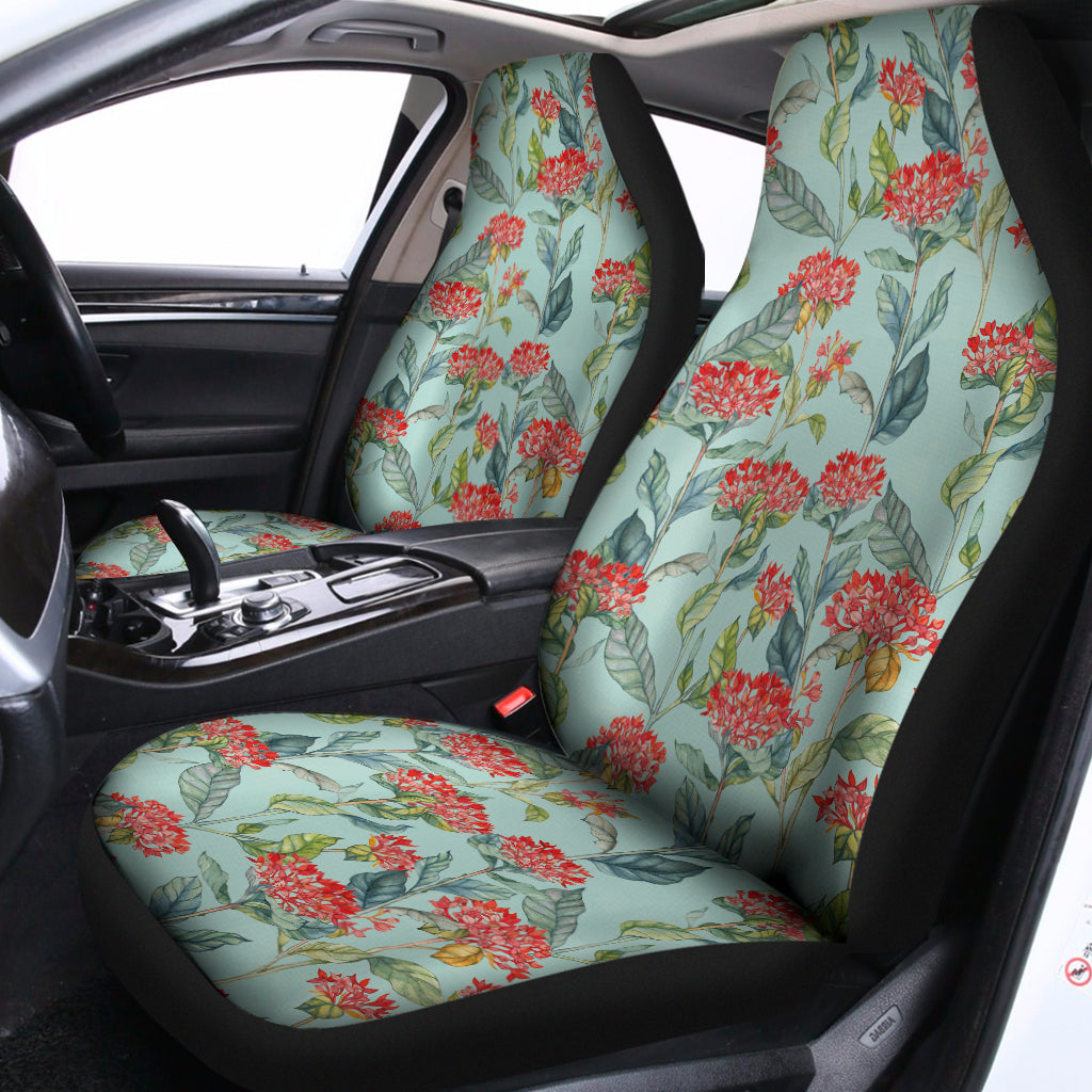 Bouvardia Pattern Print Universal Fit Car Seat Covers