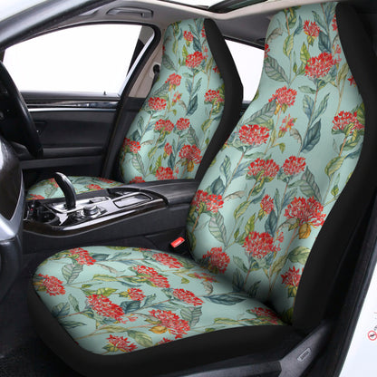 Bouvardia Pattern Print Universal Fit Car Seat Covers