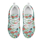 Bouvardia Pattern Print White Sneakers