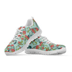 Bouvardia Pattern Print White Sneakers