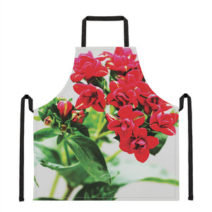 Bouvardia Plant Print Apron