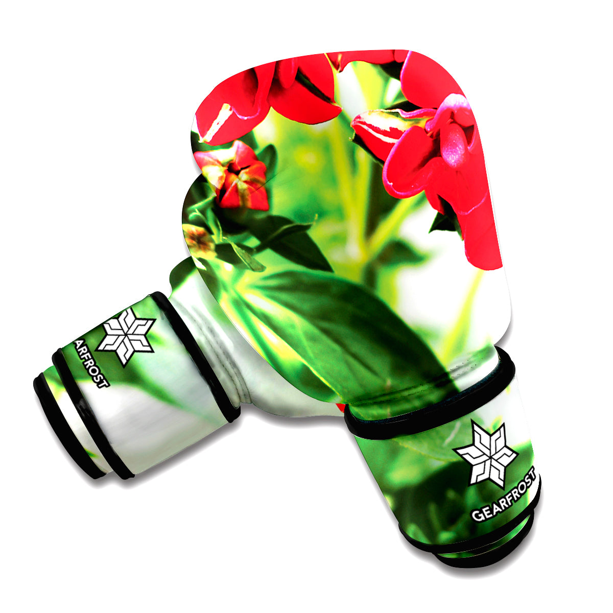 Bouvardia Plant Print Boxing Gloves