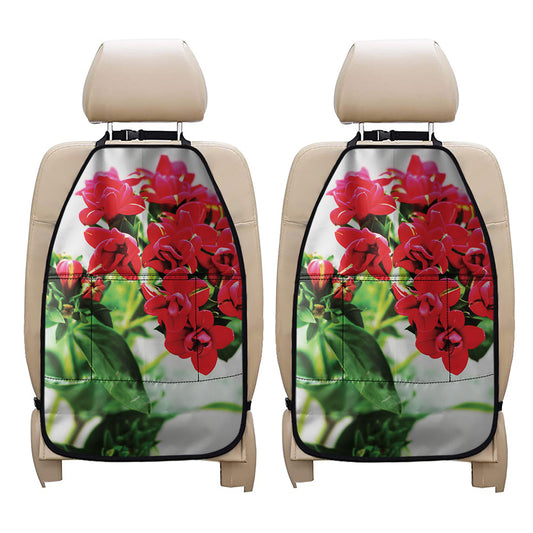 Bouvardia Plant Print Car Seat Organizers