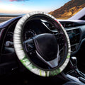 Bouvardia Plant Print Car Steering Wheel Cover