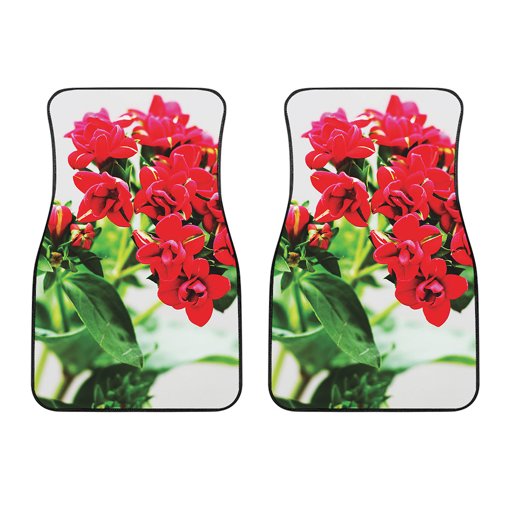 Bouvardia Plant Print Front Car Floor Mats