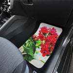 Bouvardia Plant Print Front Car Floor Mats
