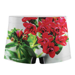 Bouvardia Plant Print Men's Boxer Briefs