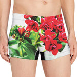 Bouvardia Plant Print Men's Boxer Briefs