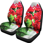 Bouvardia Plant Print Universal Fit Car Seat Covers