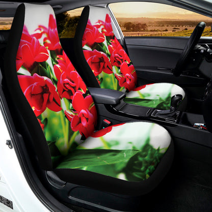 Bouvardia Plant Print Universal Fit Car Seat Covers