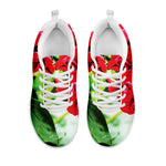 Bouvardia Plant Print White Sneakers