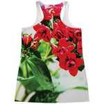 Bouvardia Plant Print Women's Racerback Tank Top