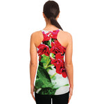 Bouvardia Plant Print Women's Racerback Tank Top