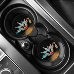 Bowling Strike Print Car Coasters