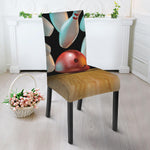 Bowling Strike Print Dining Chair Slipcover