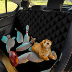 Bowling Strike Print Pet Car Back Seat Cover