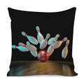 Bowling Strike Print Pillow Cover