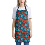 Boxing Gloves Pattern Print Apron