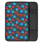 Boxing Gloves Pattern Print Car Center Console Cover