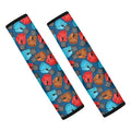 Boxing Gloves Pattern Print Car Seat Belt Covers