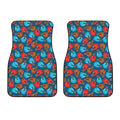 Boxing Gloves Pattern Print Front Car Floor Mats