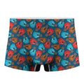 Boxing Gloves Pattern Print Men's Boxer Briefs