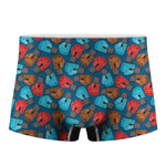 Boxing Gloves Pattern Print Men's Boxer Briefs