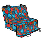 Boxing Gloves Pattern Print Pet Car Back Seat Cover