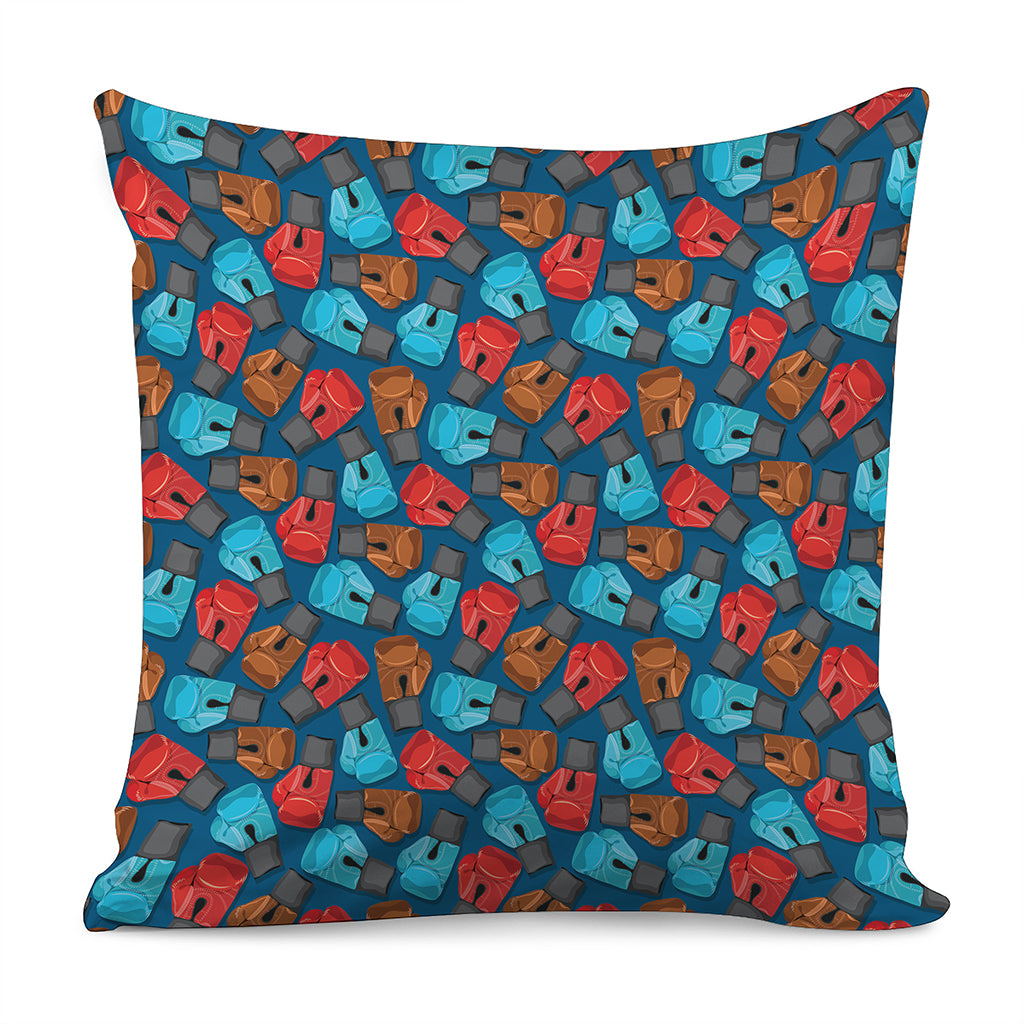 Boxing Gloves Pattern Print Pillow Cover