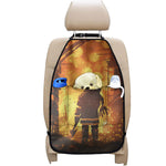 Brave Firefighter Painting Print Car Seat Organizers