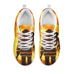 Brave Firefighter Painting Print White Sneakers