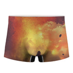 Brave Firefighter With Axe Print Men's Boxer Briefs