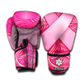 Breast Cancer Awareness Ribbon Print Boxing Gloves