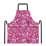 Breast Cancer Awareness Symbol Print Apron