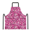 Breast Cancer Awareness Symbol Print Apron