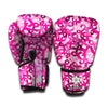 Breast Cancer Awareness Symbol Print Boxing Gloves