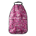 Breast Cancer Awareness Symbol Print Car Seat Organizers