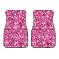 Breast Cancer Awareness Symbol Print Front Car Floor Mats