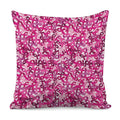 Breast Cancer Awareness Symbol Print Pillow Cover