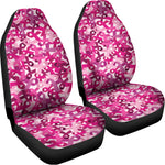 Breast Cancer Awareness Symbol Print Universal Fit Car Seat Covers