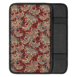 Brick Floral Bohemian Pattern Print Car Center Console Cover