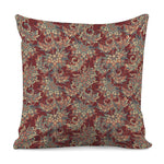 Brick Floral Bohemian Pattern Print Pillow Cover